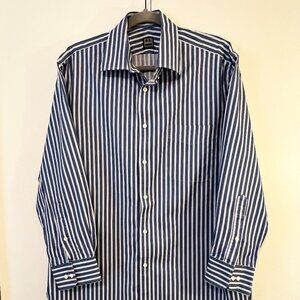 Ike Behar Men's Casual Button Down Shirt,